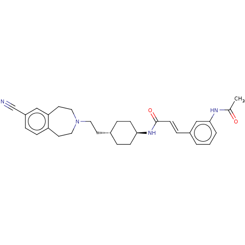 Chemical structure of BindingDB Monomer ID 50218410
