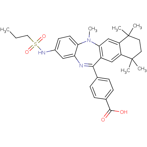 Chemical structure of BindingDB Monomer ID 50218495