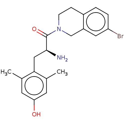 Chemical structure of BindingDB Monomer ID 50218554