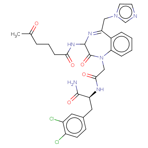 Chemical structure of BindingDB Monomer ID 50218610