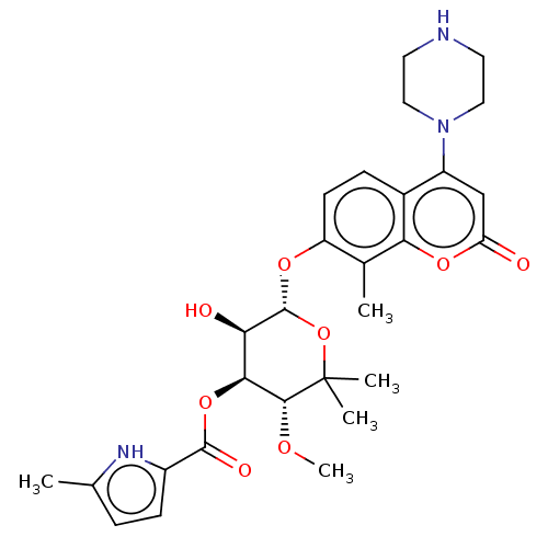Chemical structure of BindingDB Monomer ID 50218633