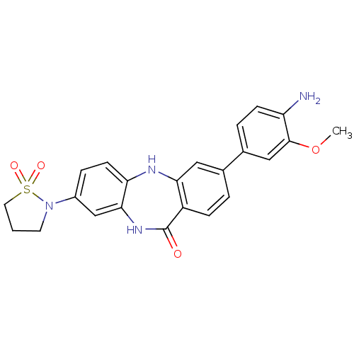 Chemical structure of BindingDB Monomer ID 50218701
