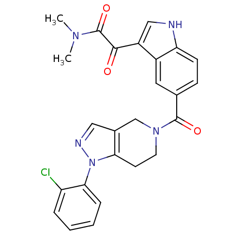Chemical structure of BindingDB Monomer ID 50218823