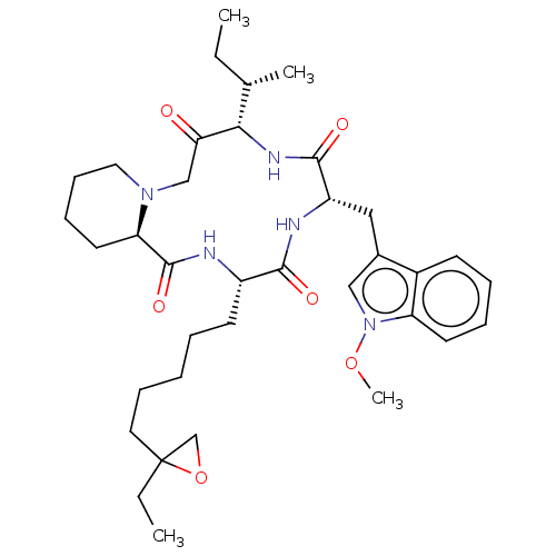 Chemical structure of BindingDB Monomer ID 50218867