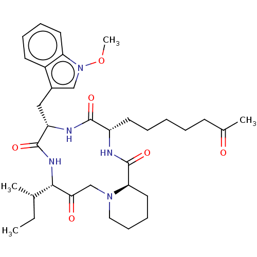 Chemical structure of BindingDB Monomer ID 50218869