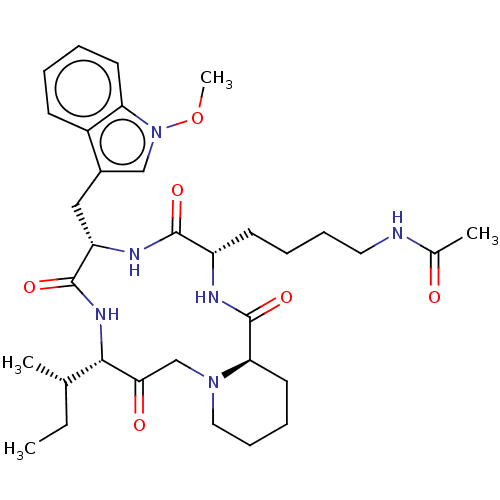 Chemical structure of BindingDB Monomer ID 50218870