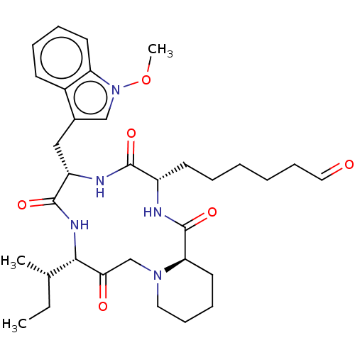 Chemical structure of BindingDB Monomer ID 50218871