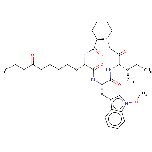 Chemical structure of BindingDB Monomer ID 50218879