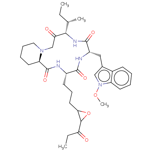 Chemical structure of BindingDB Monomer ID 50218884