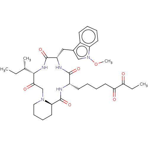 Chemical structure of BindingDB Monomer ID 50218888