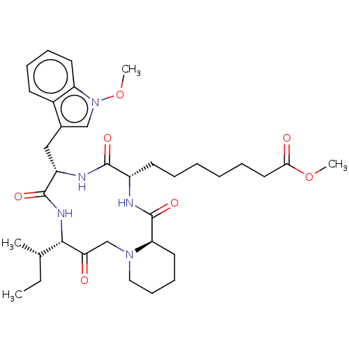 Chemical structure of BindingDB Monomer ID 50218893