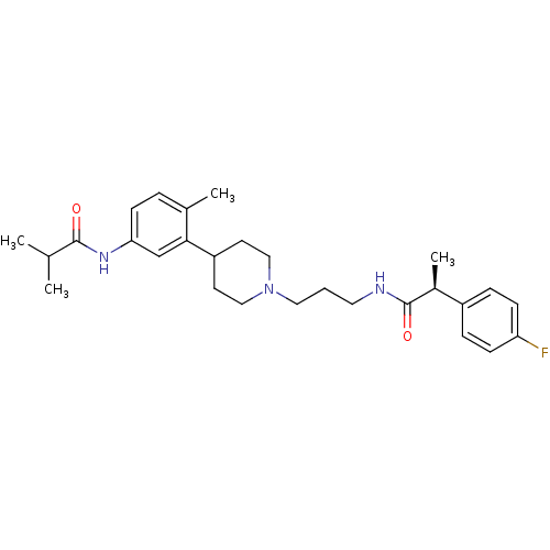Chemical structure of BindingDB Monomer ID 50219043