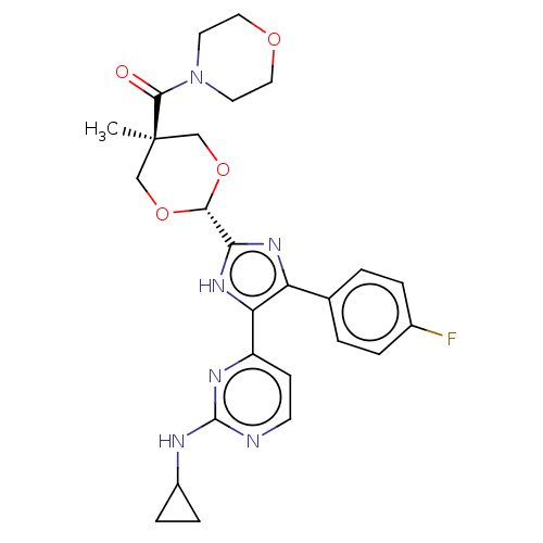Chemical structure of BindingDB Monomer ID 50219253