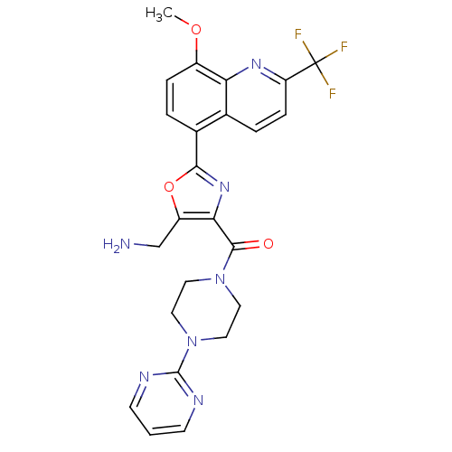 Chemical structure of BindingDB Monomer ID 50219276