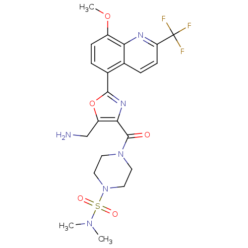 Chemical structure of BindingDB Monomer ID 50219277