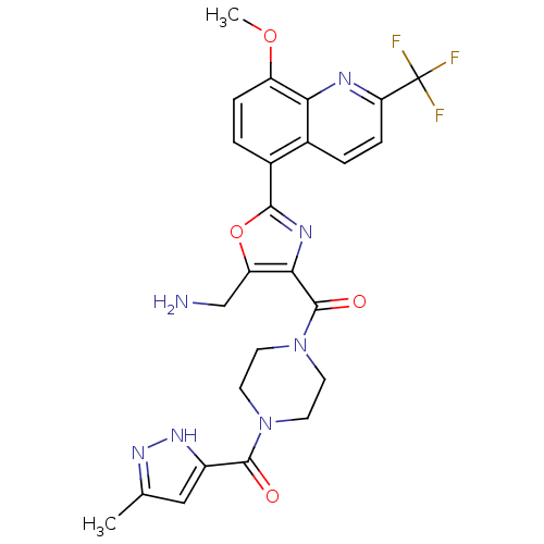 Chemical structure of BindingDB Monomer ID 50219278