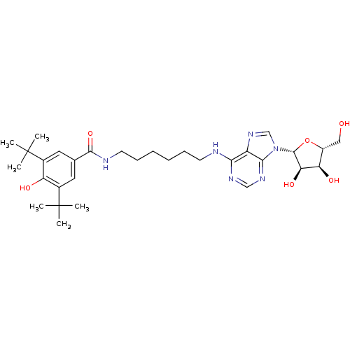 Chemical structure of BindingDB Monomer ID 50219389