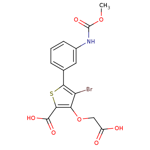 Chemical structure of BindingDB Monomer ID 50219564