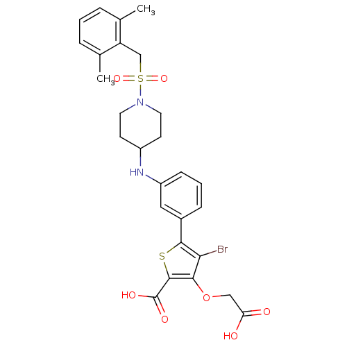 Chemical structure of BindingDB Monomer ID 50219565