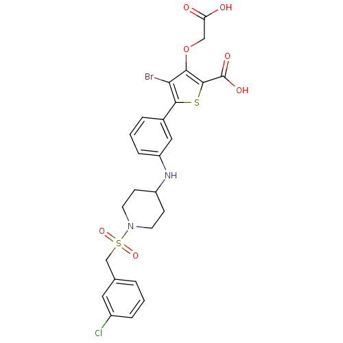 Chemical structure of BindingDB Monomer ID 50219576