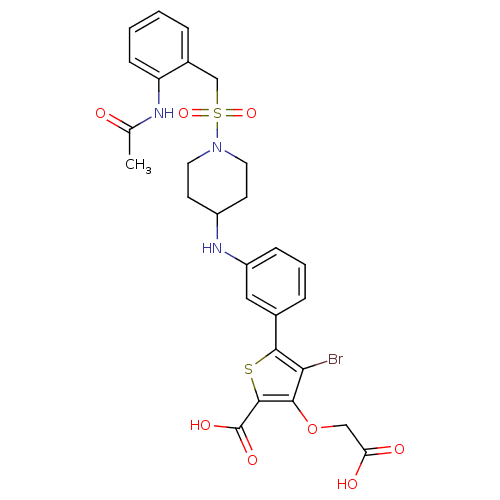 Chemical structure of BindingDB Monomer ID 50219584