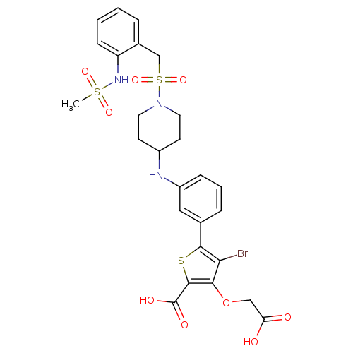 Chemical structure of BindingDB Monomer ID 50219588