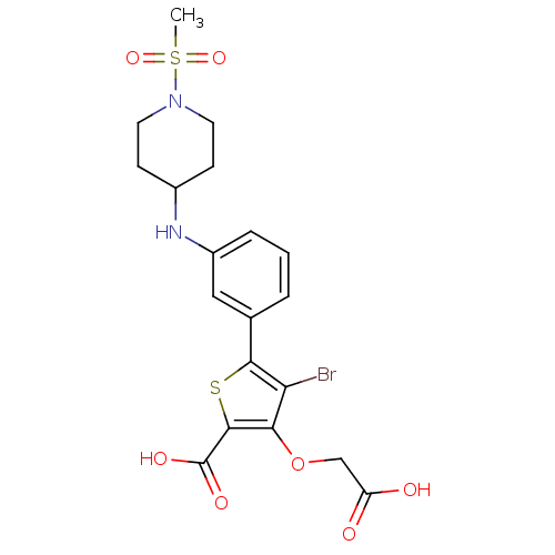Chemical structure of BindingDB Monomer ID 50219596