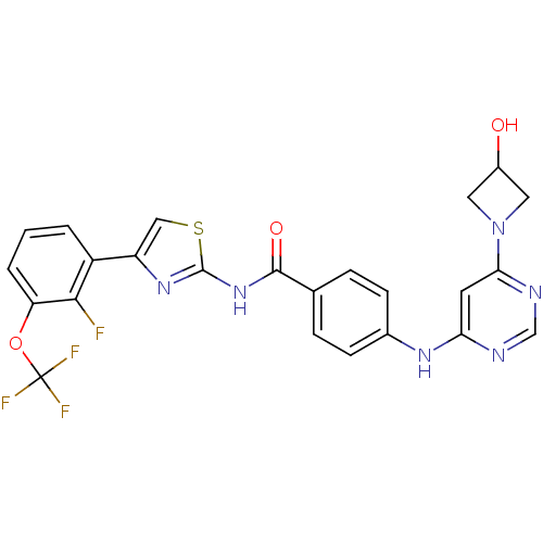 Chemical structure of BindingDB Monomer ID 50219622