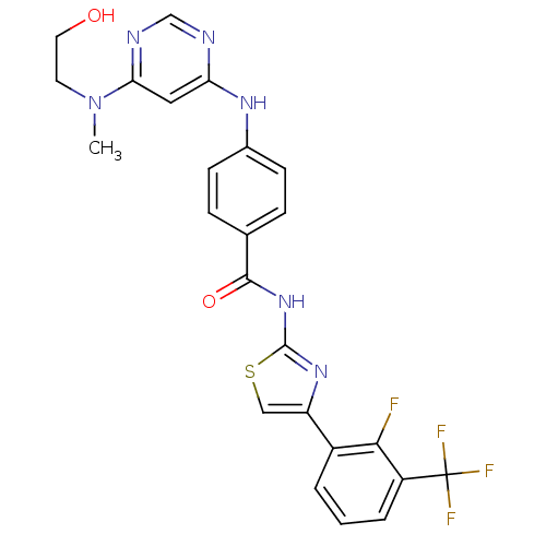 Chemical structure of BindingDB Monomer ID 50219654