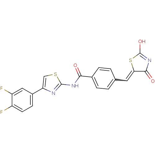 Chemical structure of BindingDB Monomer ID 50219659