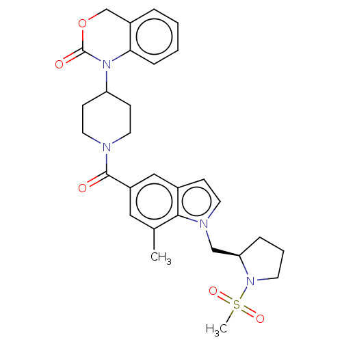 Chemical structure of BindingDB Monomer ID 50219720