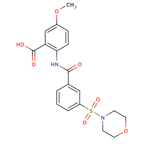 Chemical structure of BindingDB Monomer ID 50219740