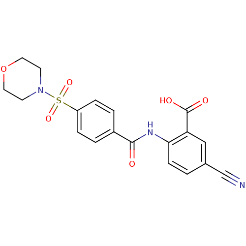 Chemical structure of BindingDB Monomer ID 50219741