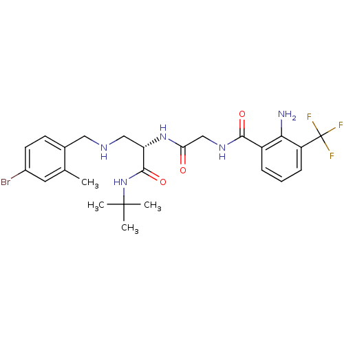 Chemical structure of BindingDB Monomer ID 50219842