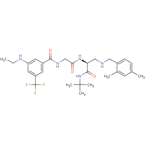 Chemical structure of BindingDB Monomer ID 50219847