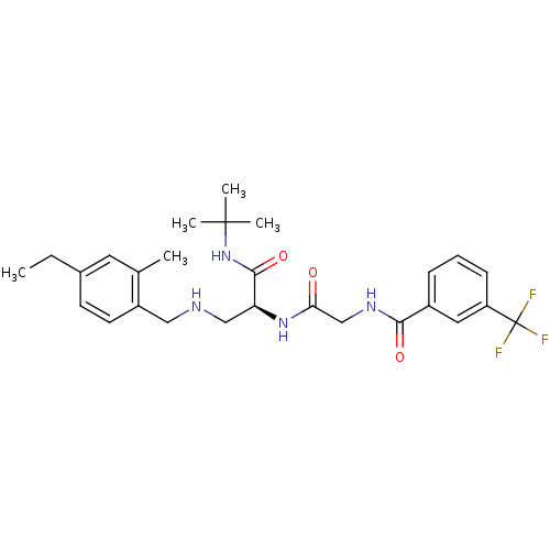 Chemical structure of BindingDB Monomer ID 50219882
