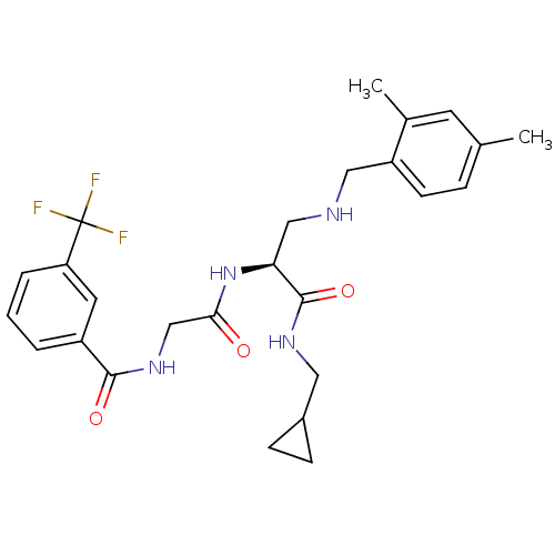 Chemical structure of BindingDB Monomer ID 50219885