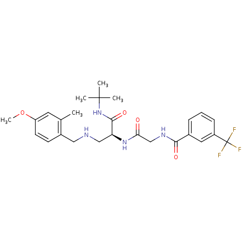 Chemical structure of BindingDB Monomer ID 50219886