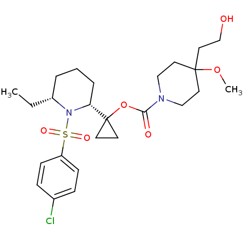 Chemical structure of BindingDB Monomer ID 50220274