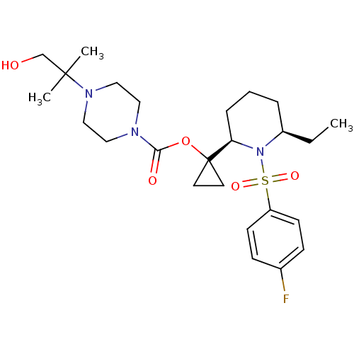 Chemical structure of BindingDB Monomer ID 50220281