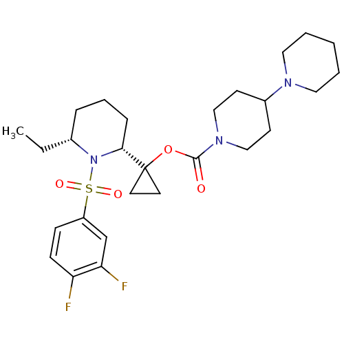Chemical structure of BindingDB Monomer ID 50220283