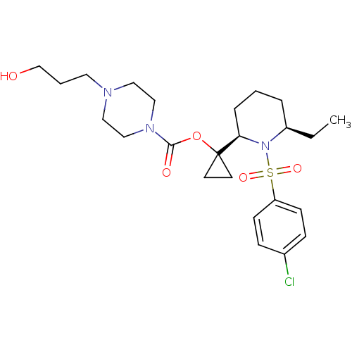 Chemical structure of BindingDB Monomer ID 50220286