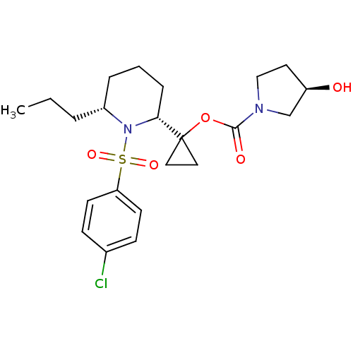 Chemical structure of BindingDB Monomer ID 50220289