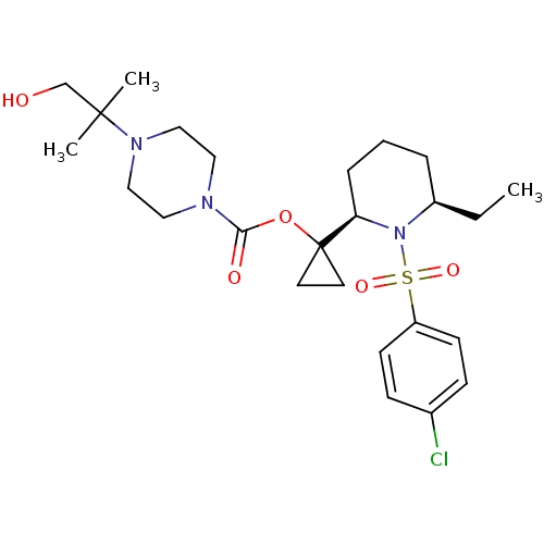Chemical structure of BindingDB Monomer ID 50220291