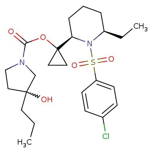 Chemical structure of BindingDB Monomer ID 50220293