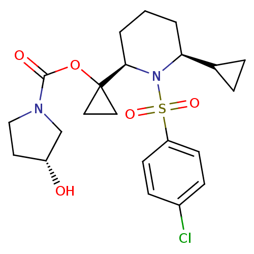 Chemical structure of BindingDB Monomer ID 50220295