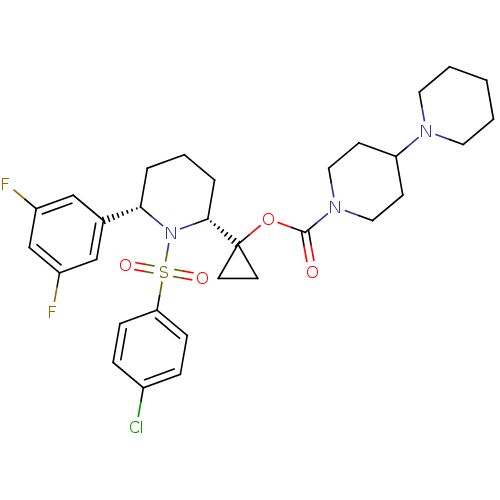 Chemical structure of BindingDB Monomer ID 50220297
