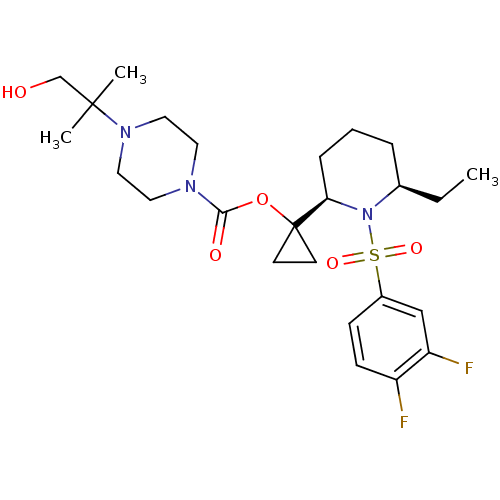 Chemical structure of BindingDB Monomer ID 50220299