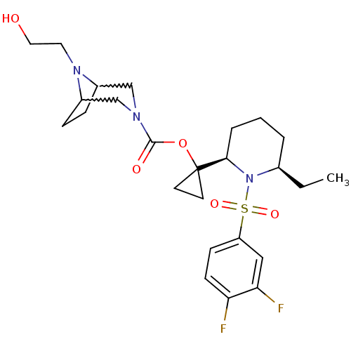 Chemical structure of BindingDB Monomer ID 50220300