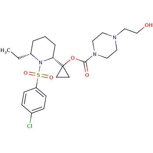 Chemical structure of BindingDB Monomer ID 50220303